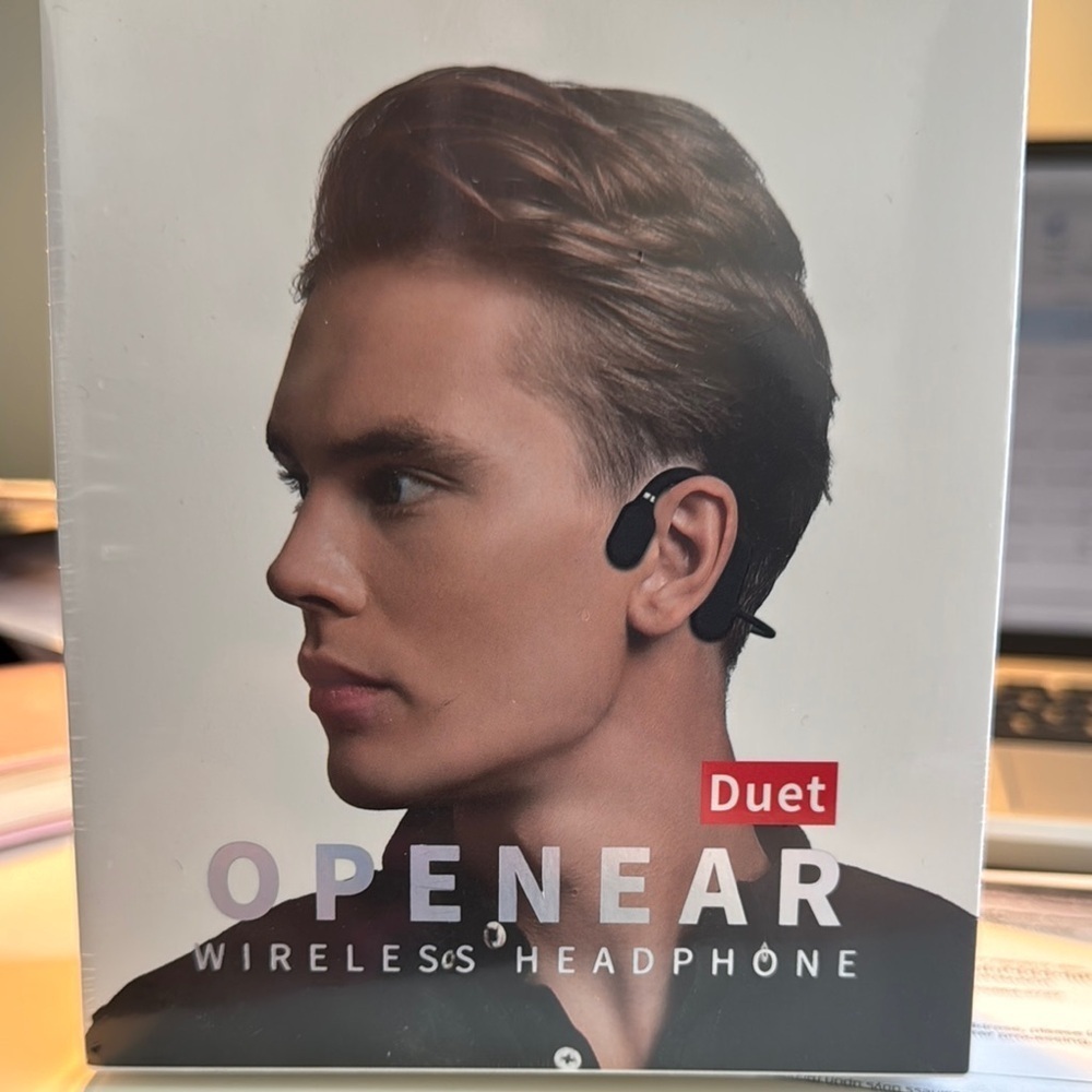 Duet OpenEar Wireless Headphones. New in box still in plastic